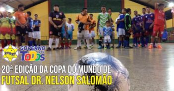 Abertura da 20ª edição da Copa do Mundo de futsal Dr. Nelson Salomão