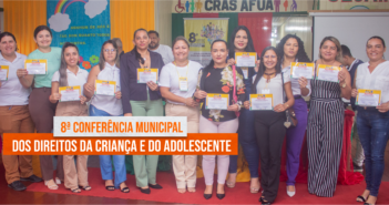 8ª Conferência Municipal dos Direitos da Criança e do Adolescente